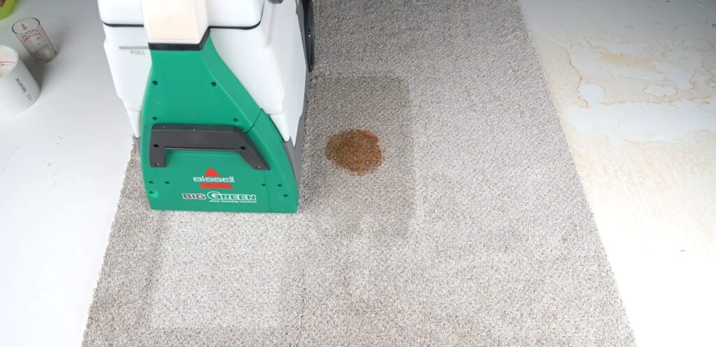 Bissell big green professioonal cleaning stains