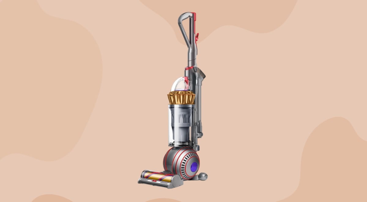 dyson ball v3 with beige background